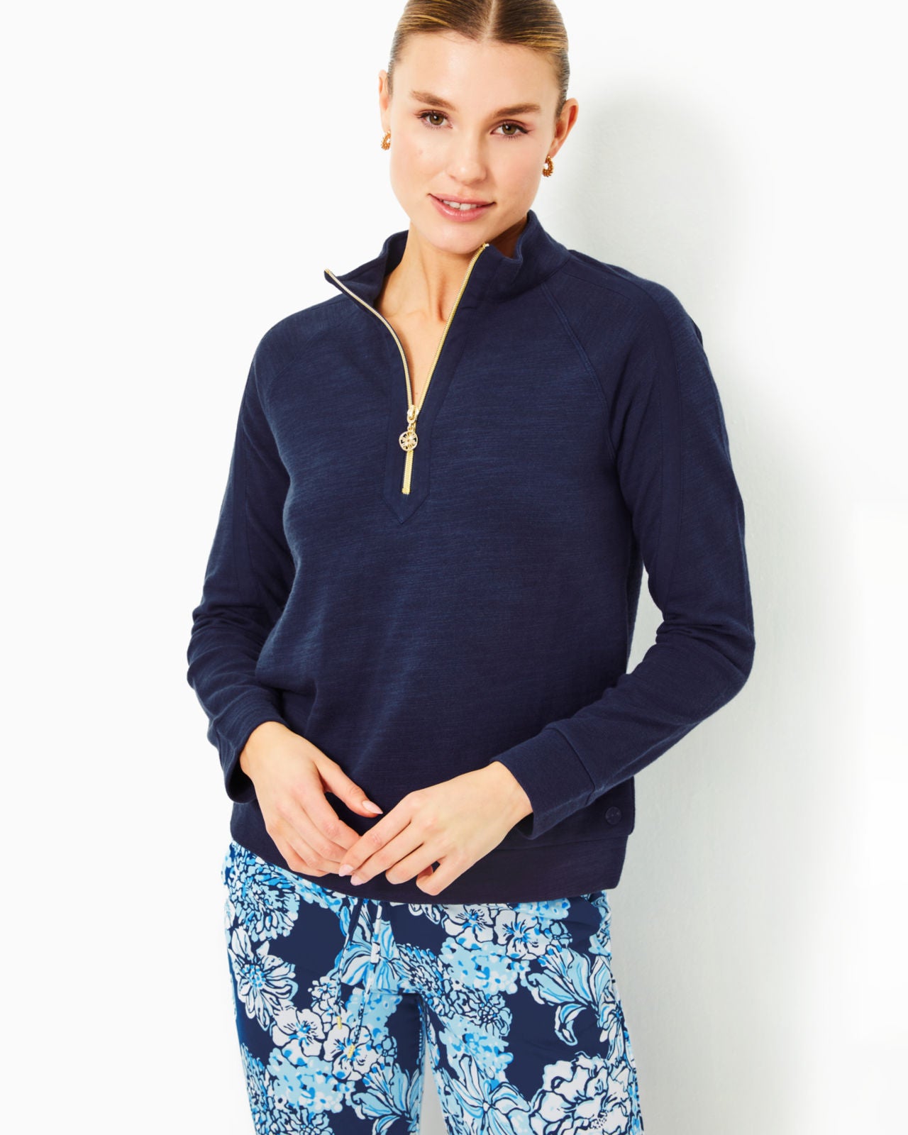 Ashlee Pullover in Low Tide Navy