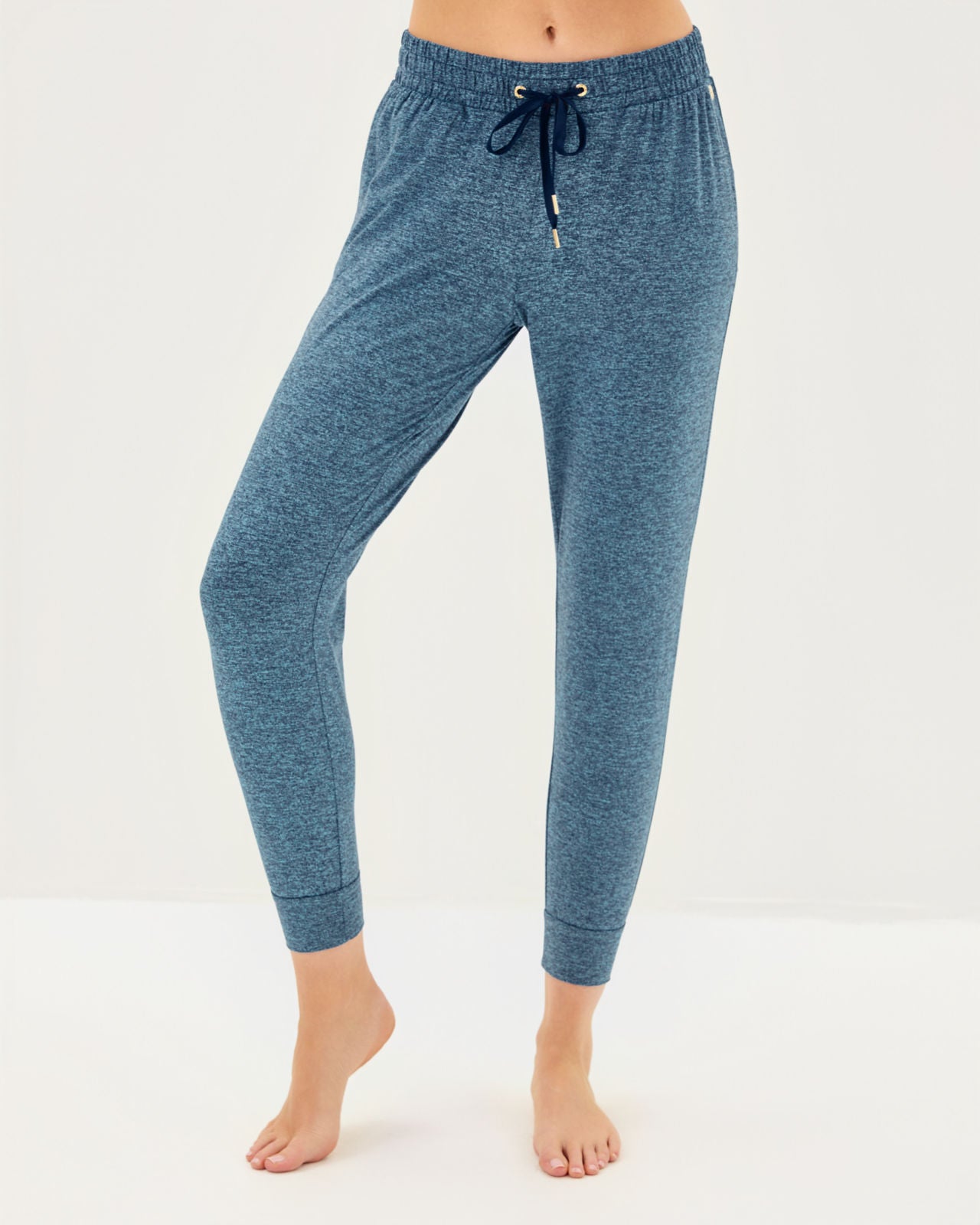 Lillabeth UPF 50+ Pant In Low Tide Navy X Tangier Teal