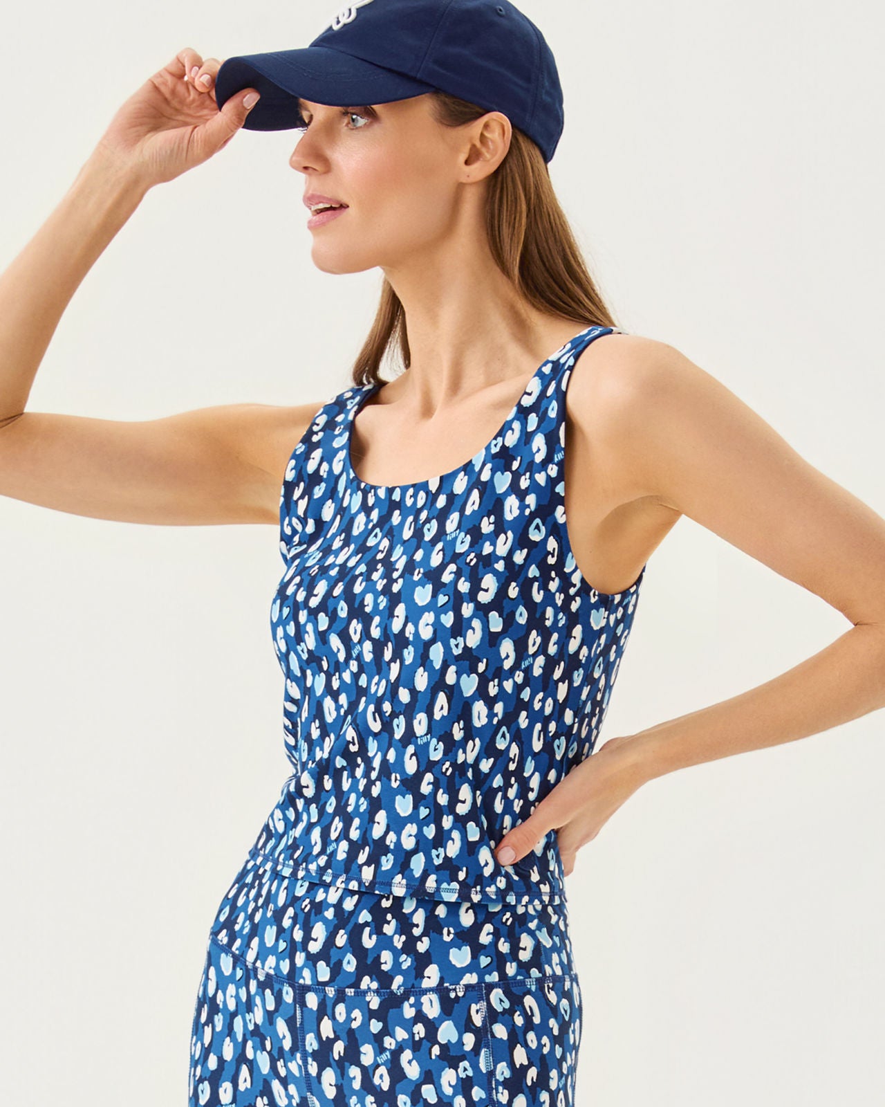 Ari Reversible Active Tank UPF 50+ In Starlight Navy Youre An Animal