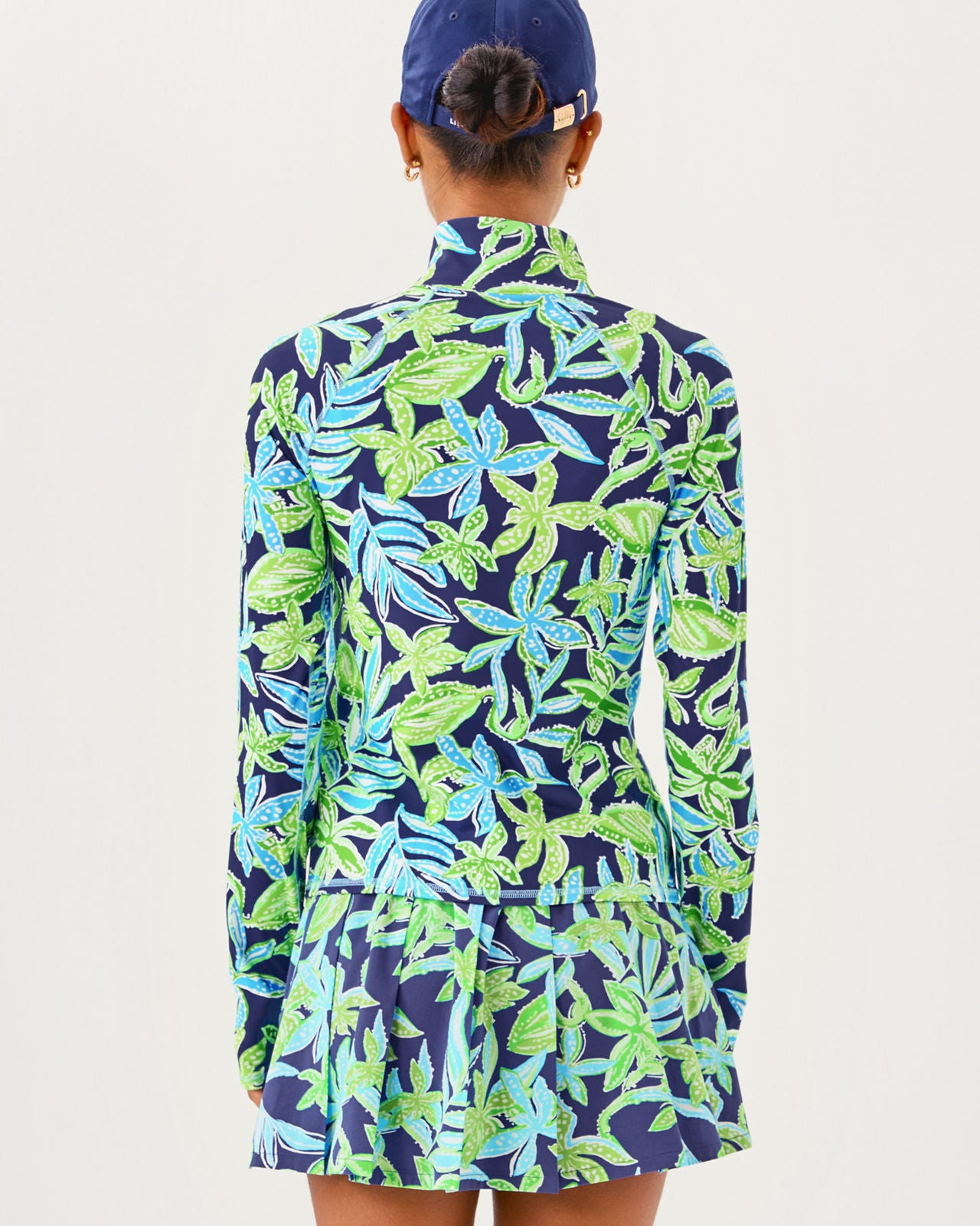 Breaker Jacket UPF 50+ In Sapphire Pool Tropical Tango