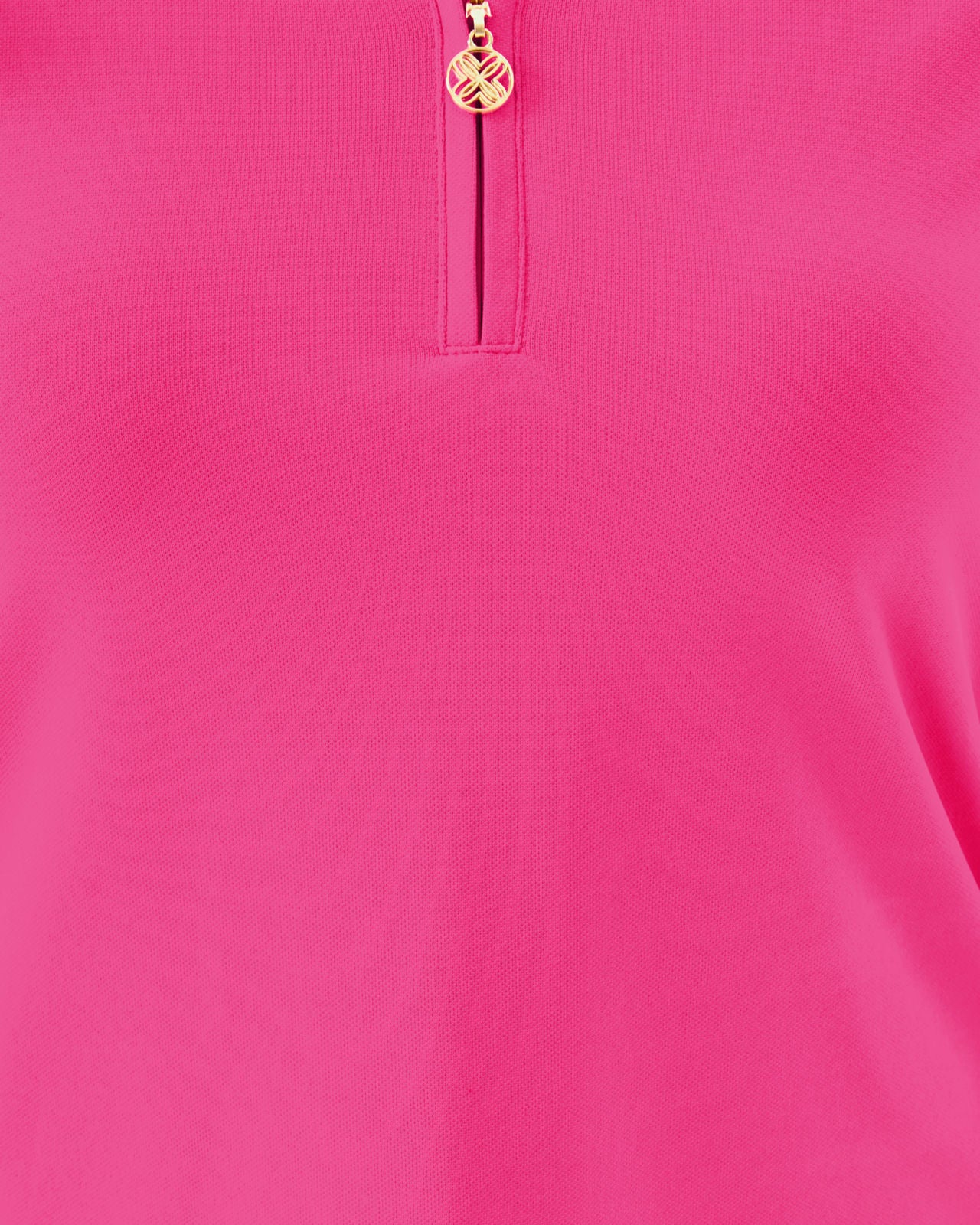 Frida Half Zip Polo UPF 50+ In Parigi Pink