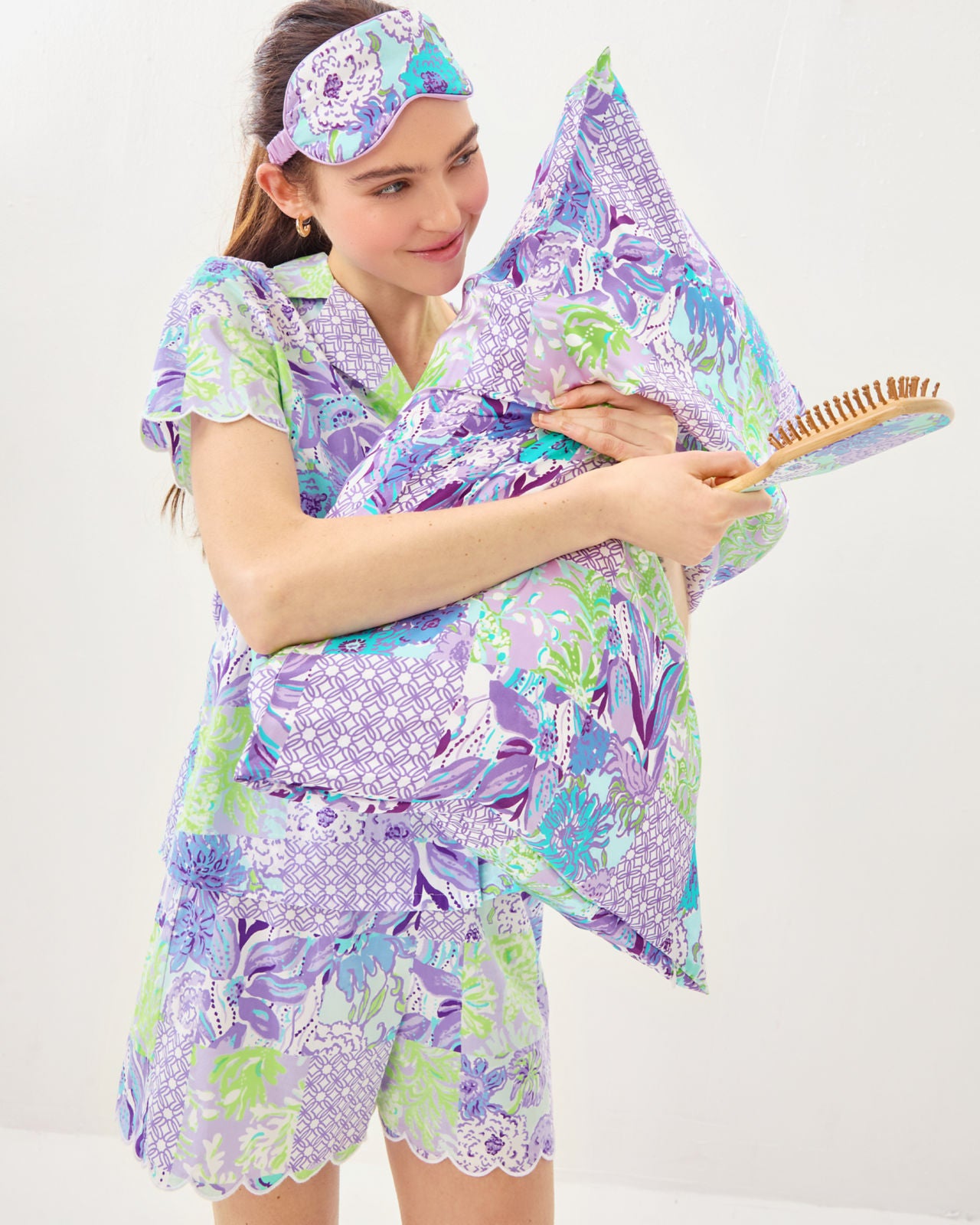 GWP Pillowcase Set in Multi Juicy Story Patch