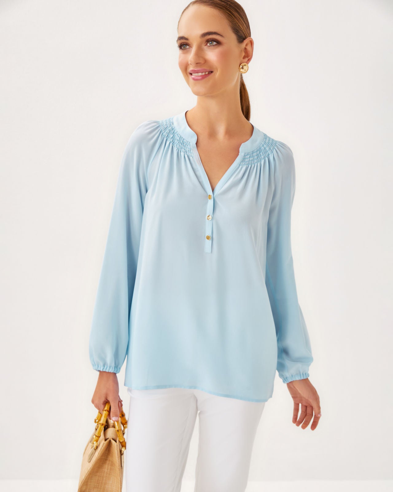 Elsa Top in Bluette