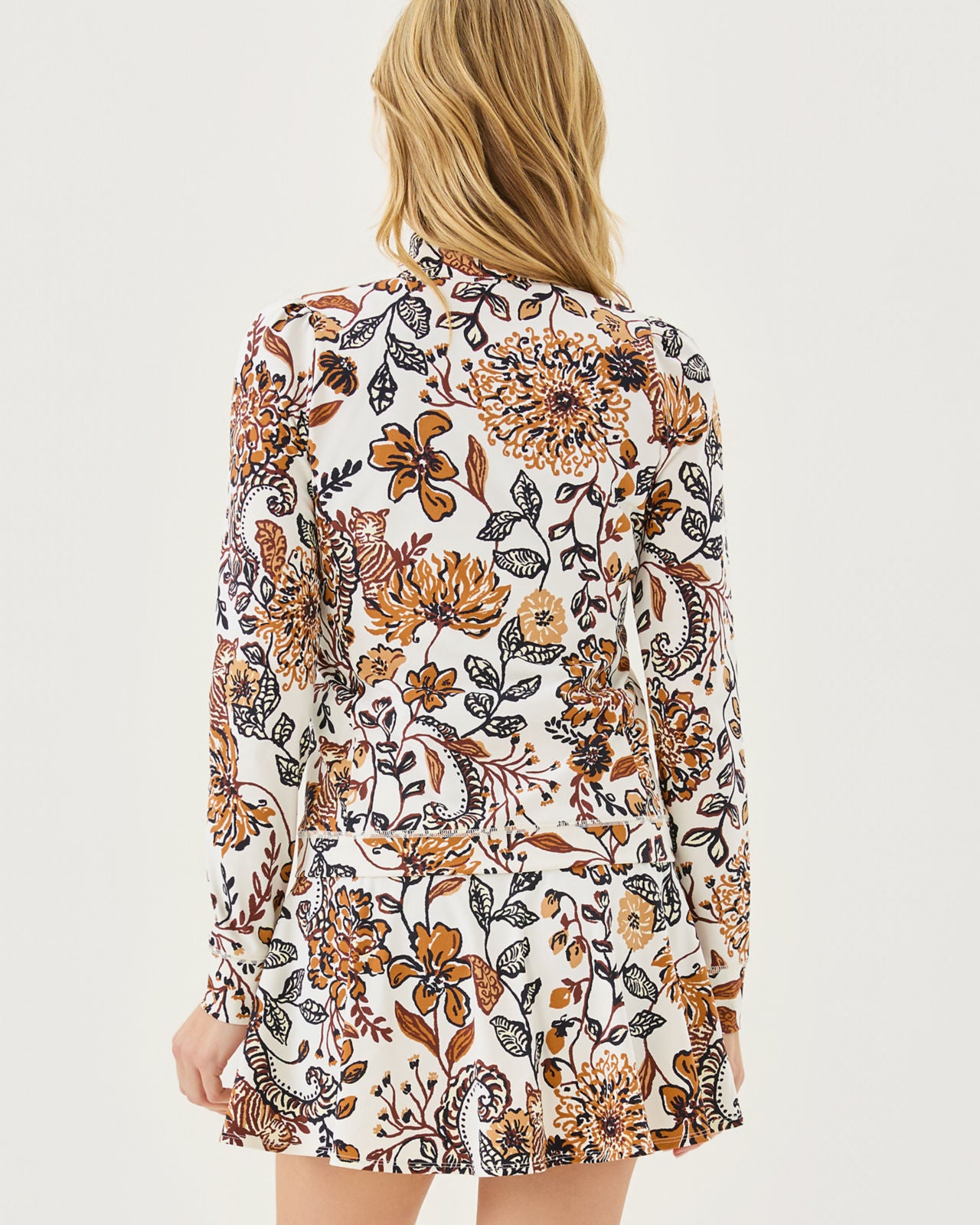 Caraway Jacket UPF 50+ In Coconut Take Meowt