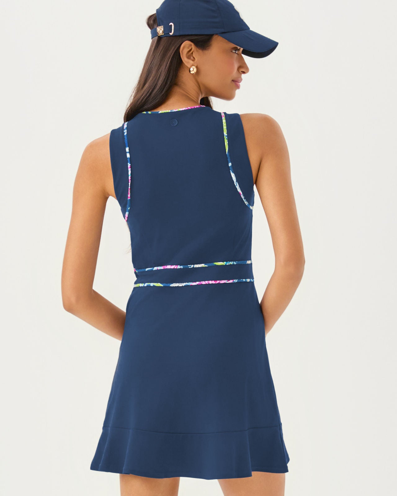 Parkerly Active Dress UPF 50+ In Multi Dahlia Licious