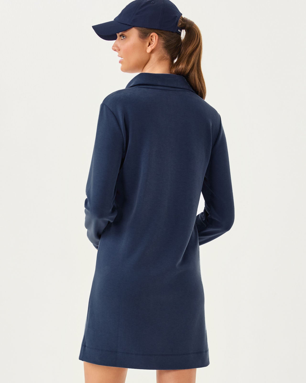 Eleni UPF 50+ Dress In Low Tide Navy
