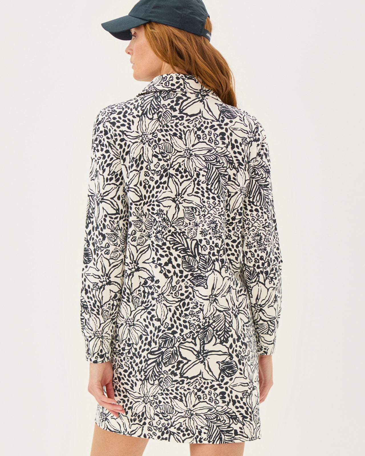 Eleni UPF 50+ Dress In Onyx Lots To Spot