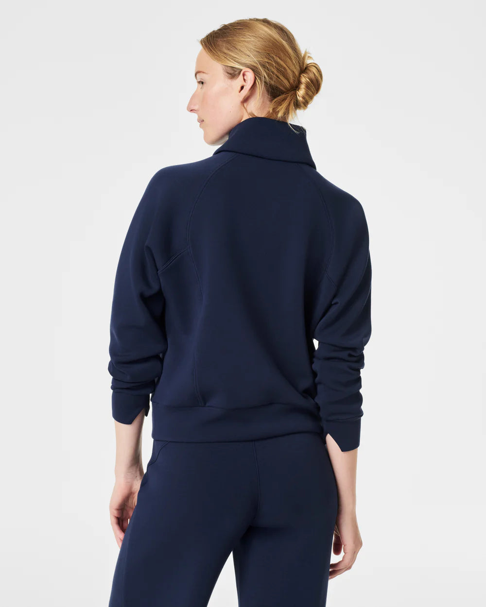 Air Essentials Half Zip in Navy