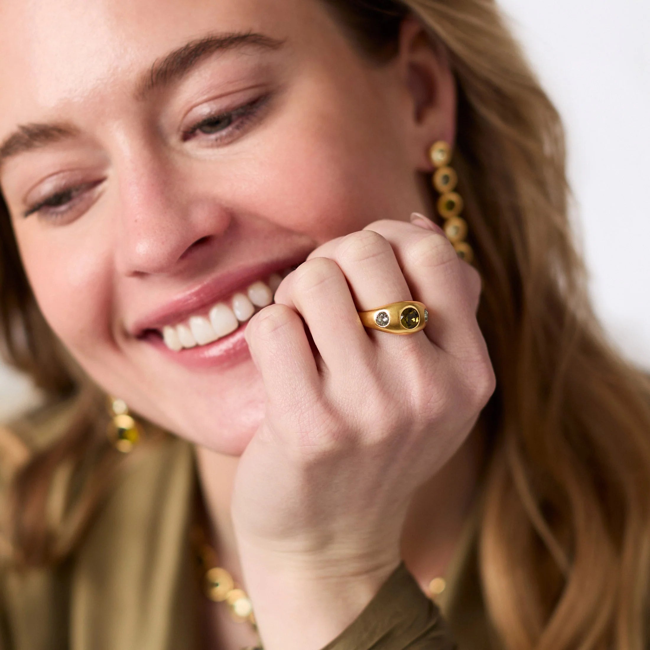 Rainbow Signet Ring