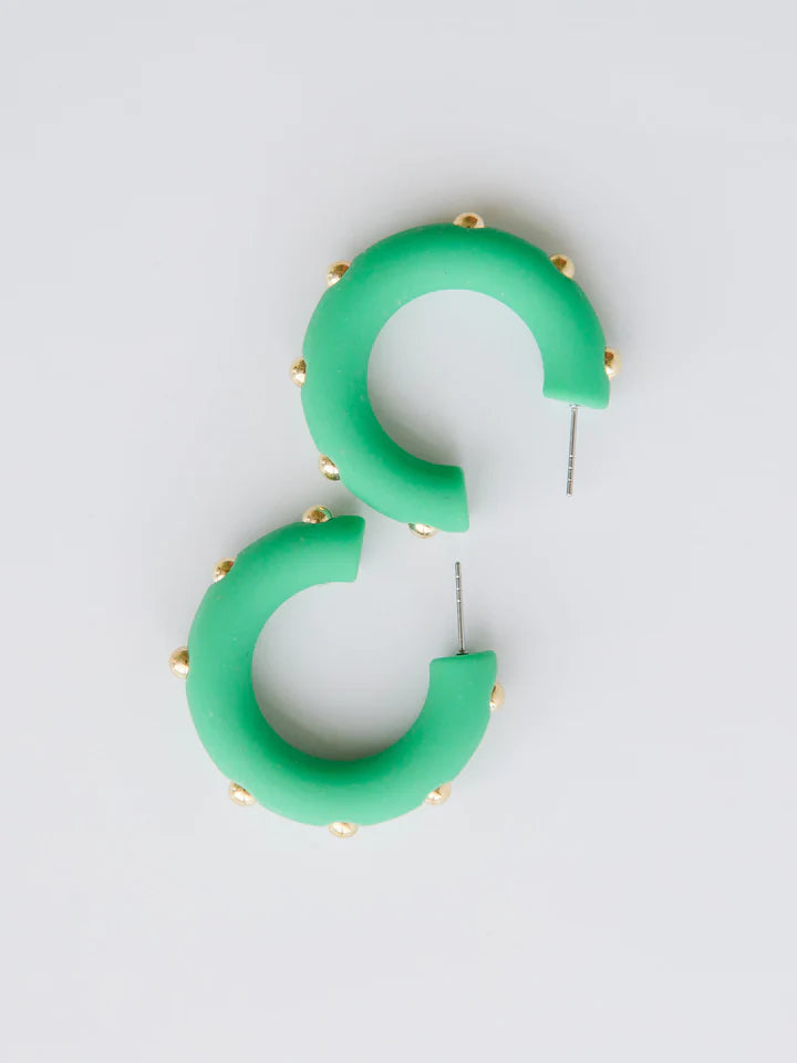 Medium Candace Hoop Earrings