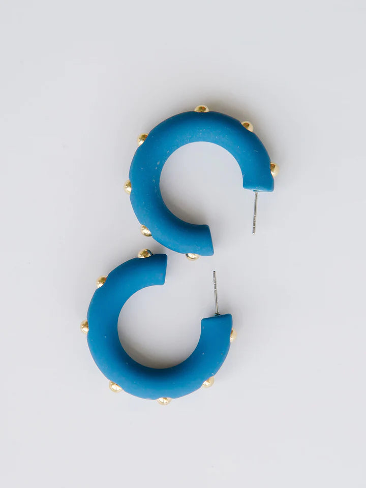 Medium Candace Hoop Earrings