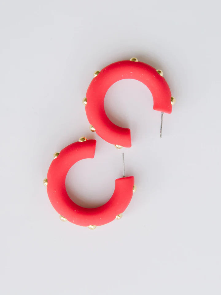 Medium Candace Hoop Earrings