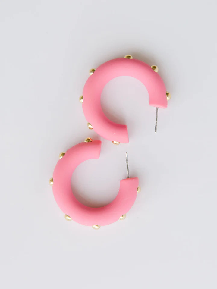 Medium Candace Hoop Earrings