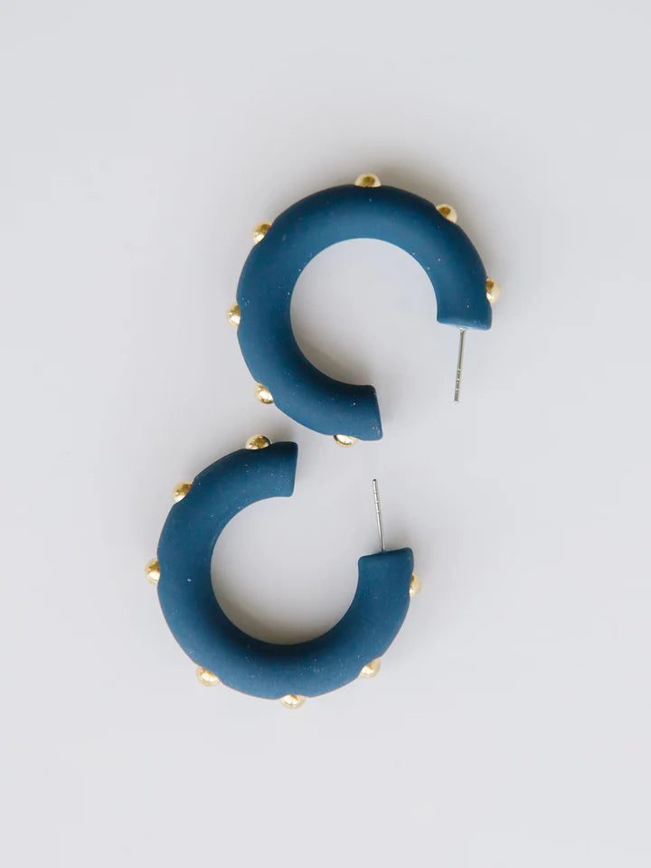 Medium Candace Hoop Earrings