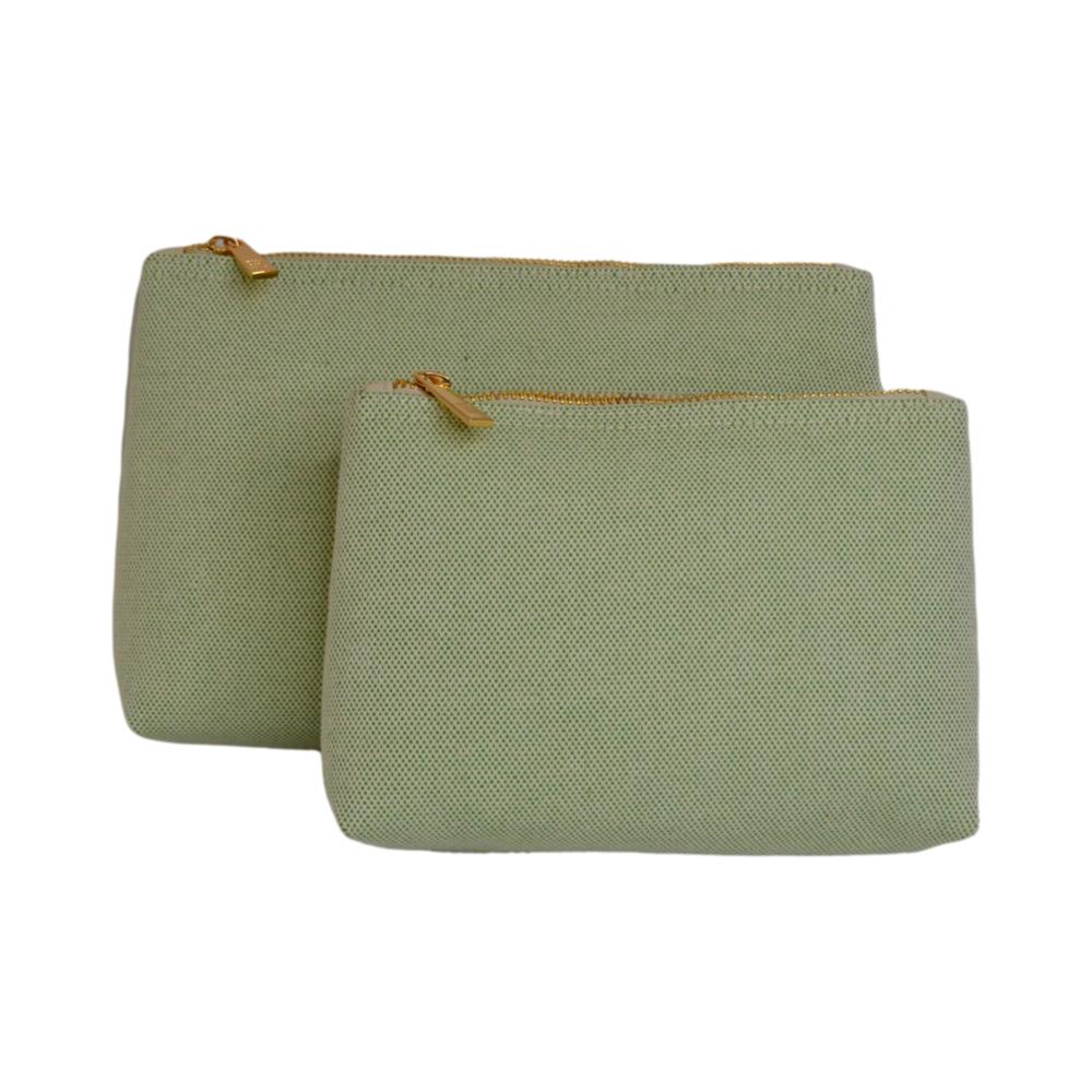 Luxe Linen Pouch Duo