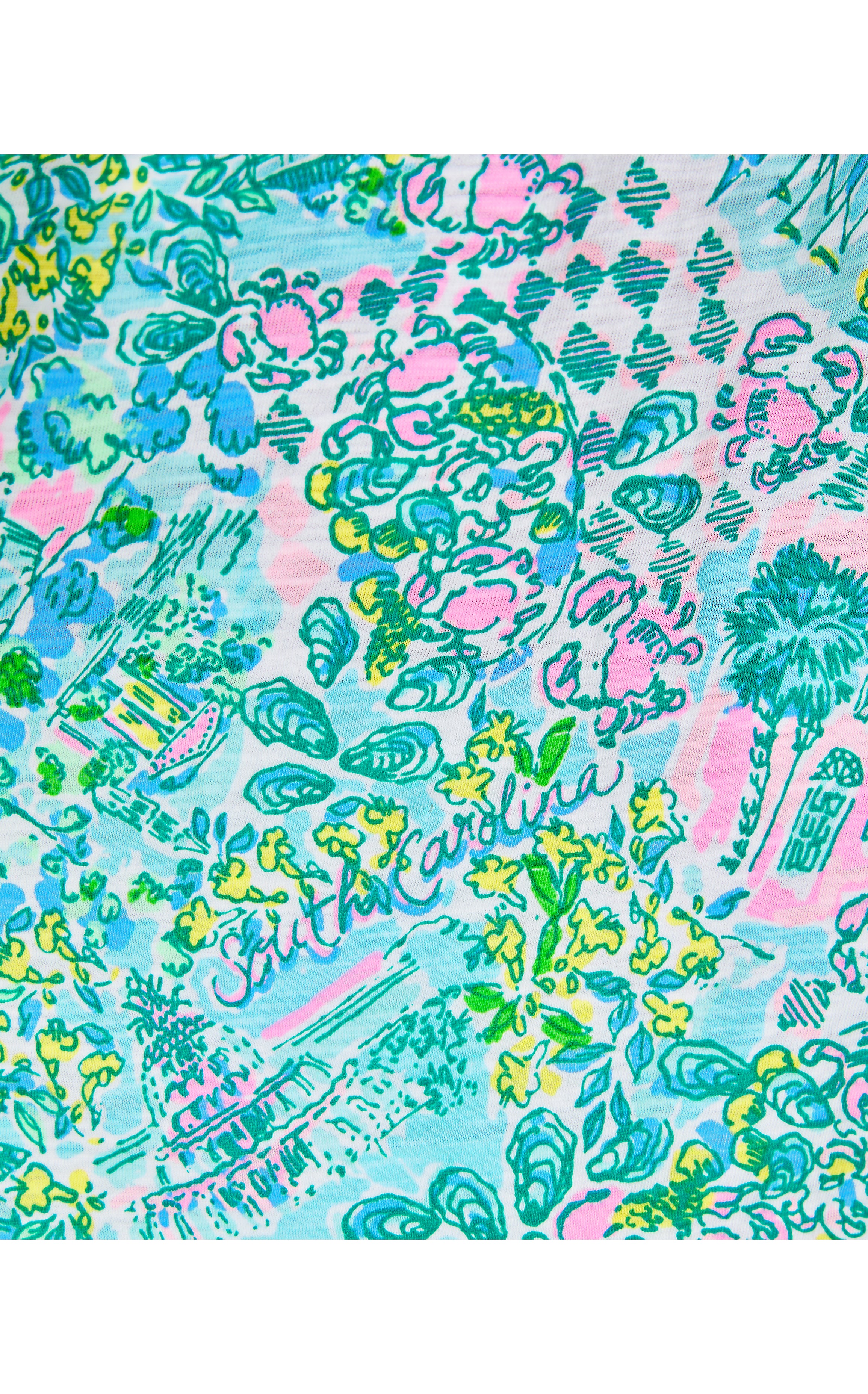 Etta V-neck in Lilly Loves South Carolina