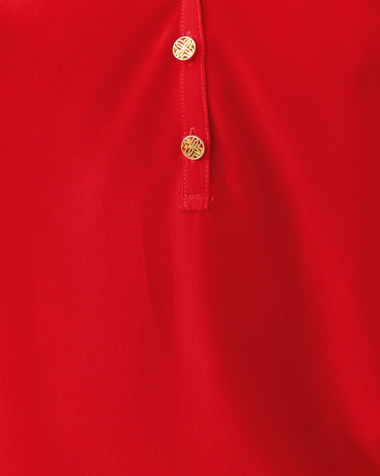 Elsa Top In Cranberry Red