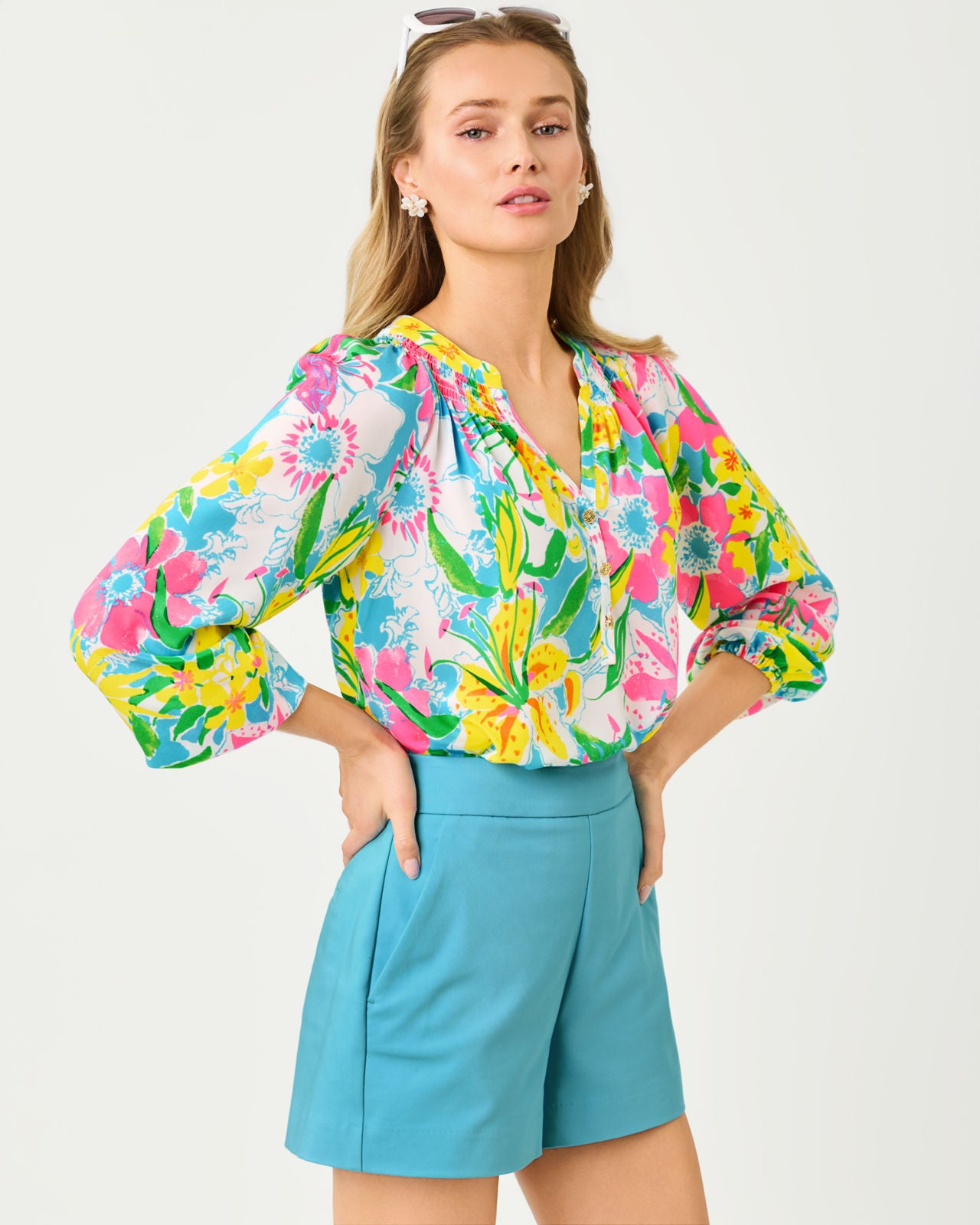 Elsa Top In Lovely Lilly