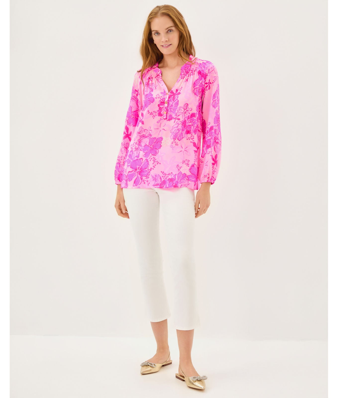 Elsa Top In Parigi Pink Supporting Squad