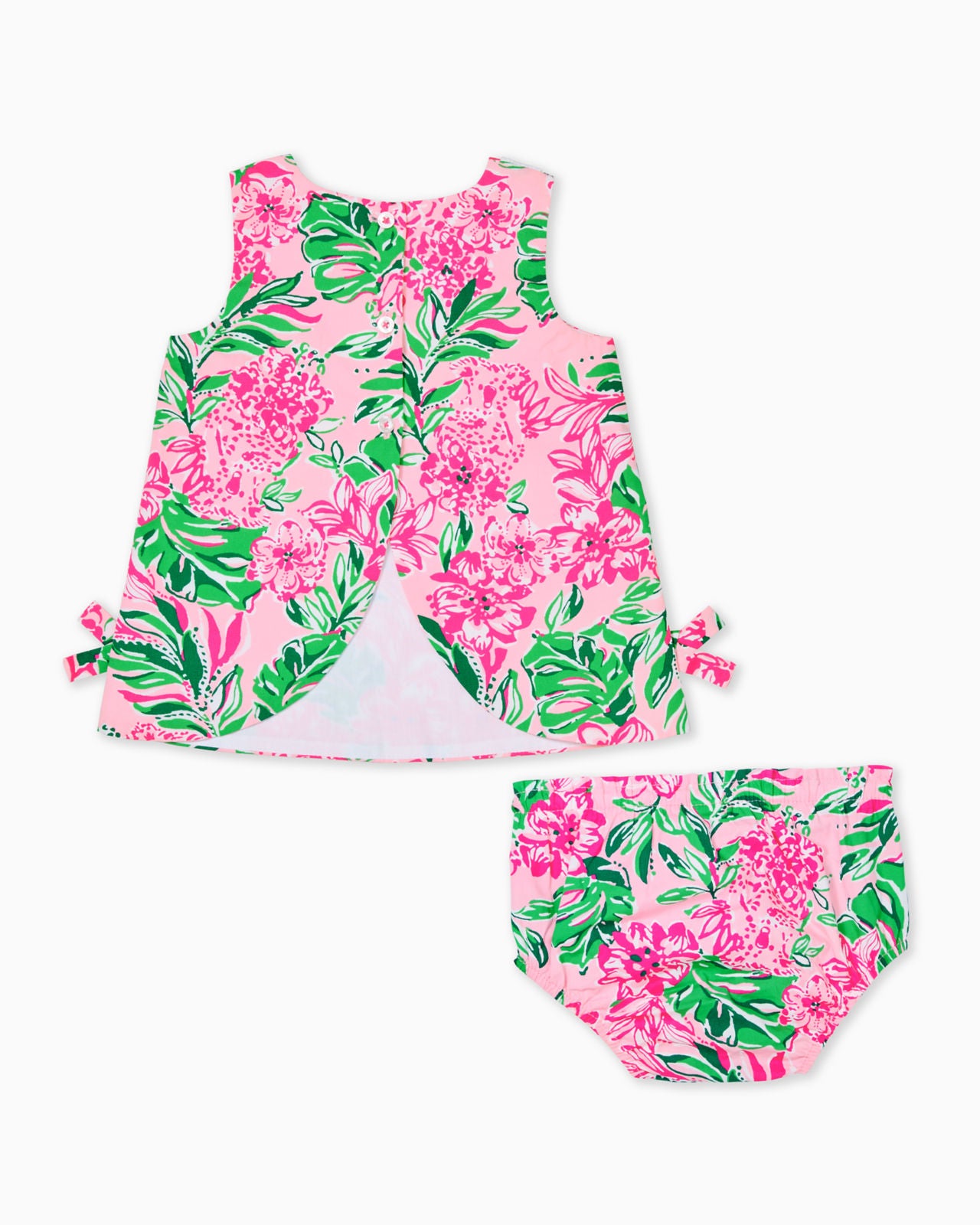 Baby Lilly Shift In Conch Shell Pink Koala La La