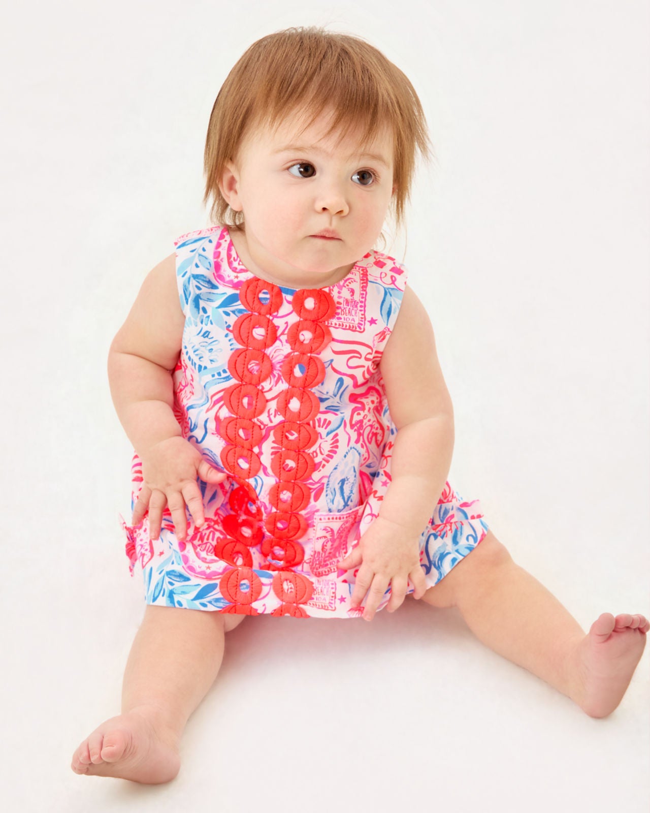 Baby Lilly Shift In Resort White Lil Sun Sea Sand