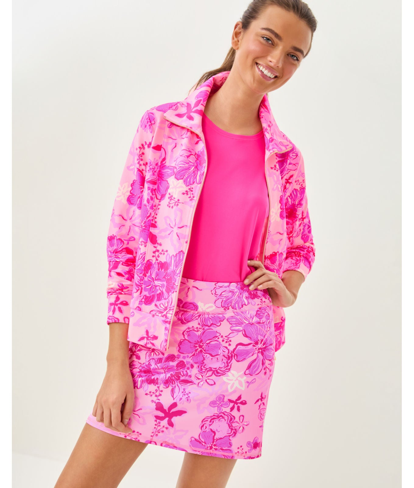 Maryana Skort UPF 50+ In Parigi Pink Supporting Squad
