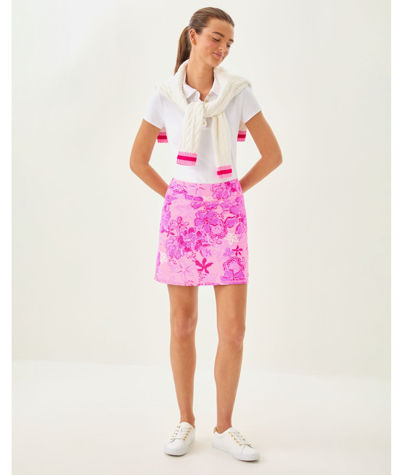 Maryana Skort UPF 50+ In Parigi Pink Supporting Squad