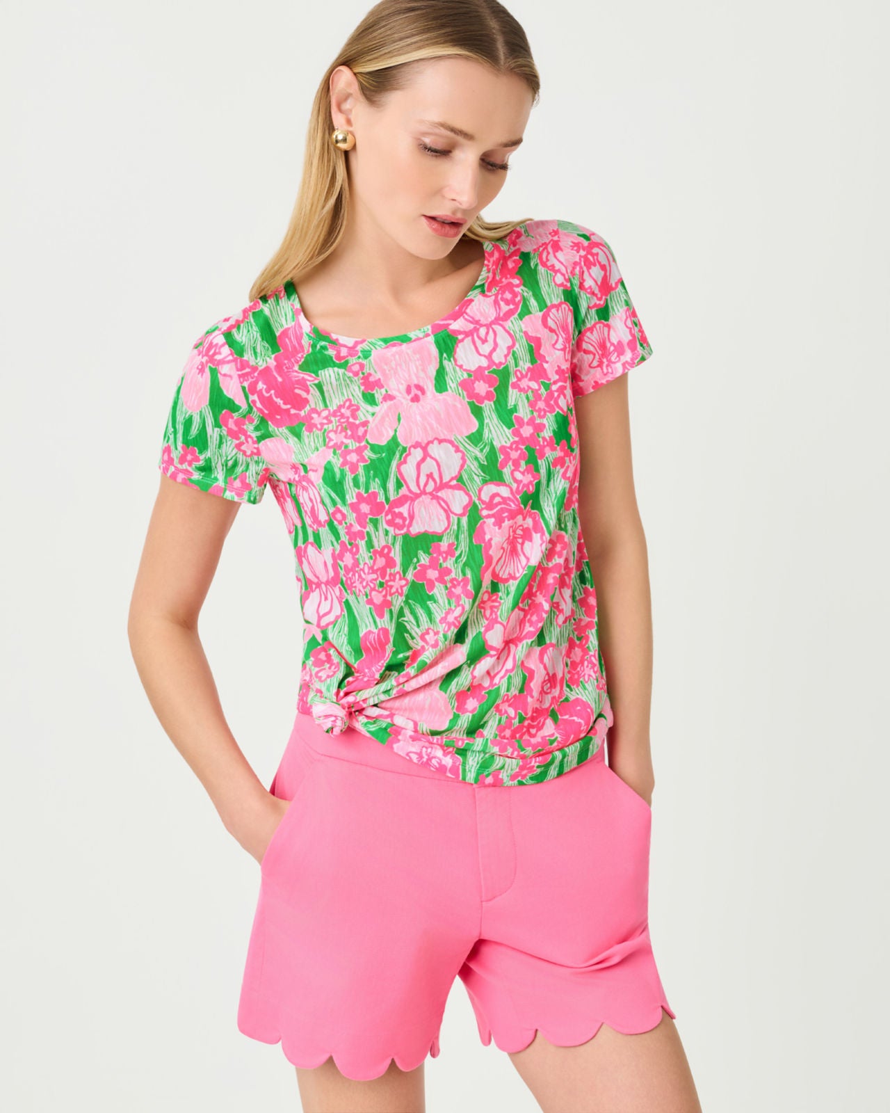 Etta Scoop-neck In Putting Green Hannah