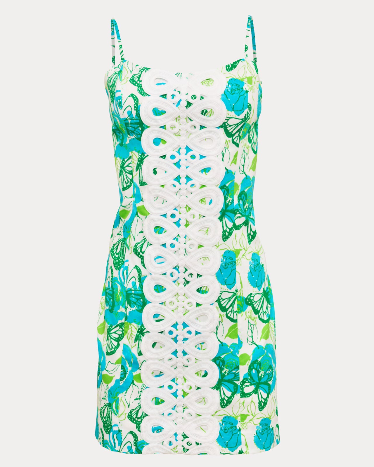 Shelli Stretch Dress In Resort White Monarch Rose