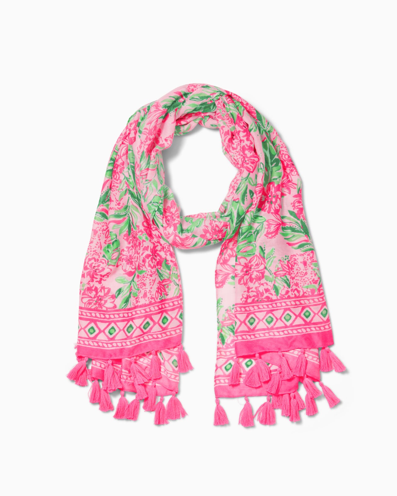 Resort Scarf In Conch Shell Pink Koala La La