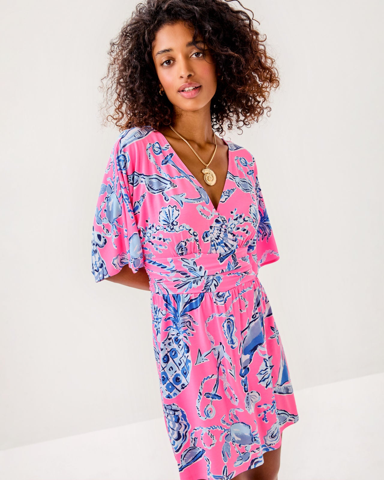 Parigi Knit Skort Romper In Rousseau Pink Barefoot Beachcombers