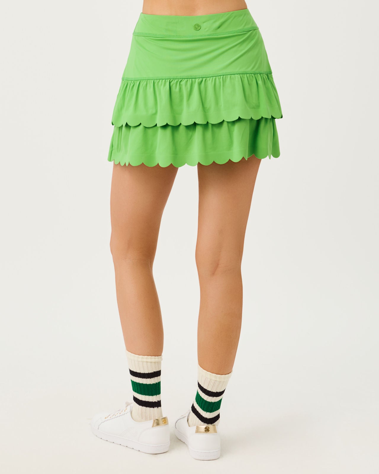 Miesha Scallop Skort In Chateau Green