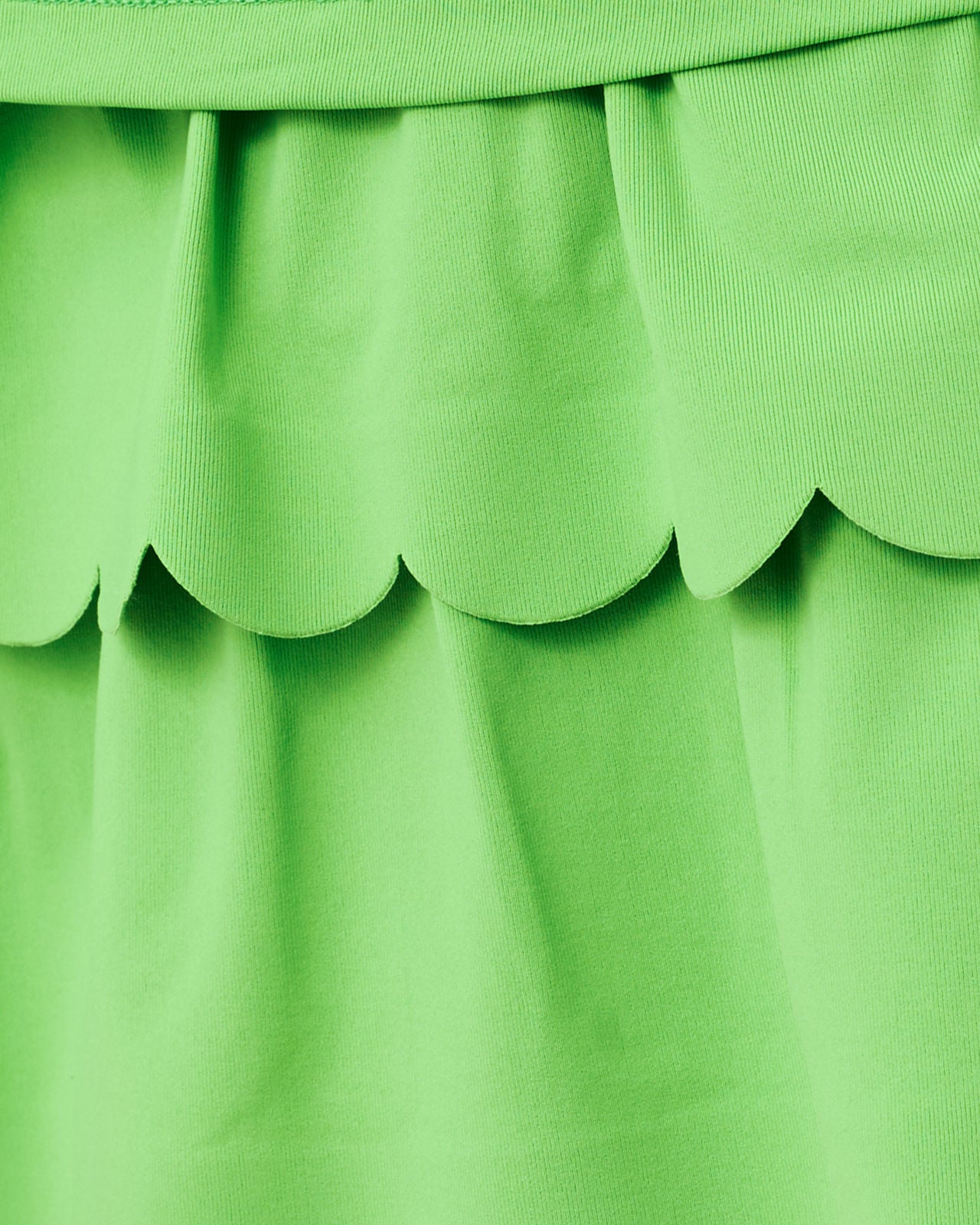 Miesha Scallop Skort In Chateau Green