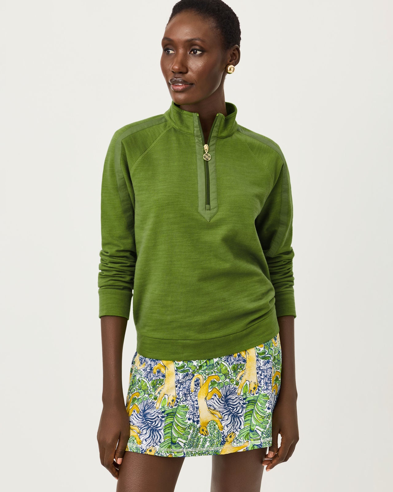 Ashlee Pullover In Oregano