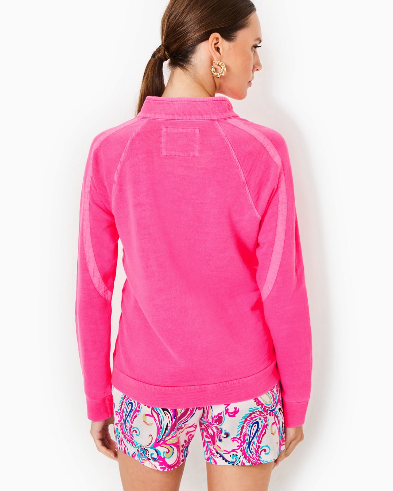 Ashlee Pullover In Passion Fruit Pink