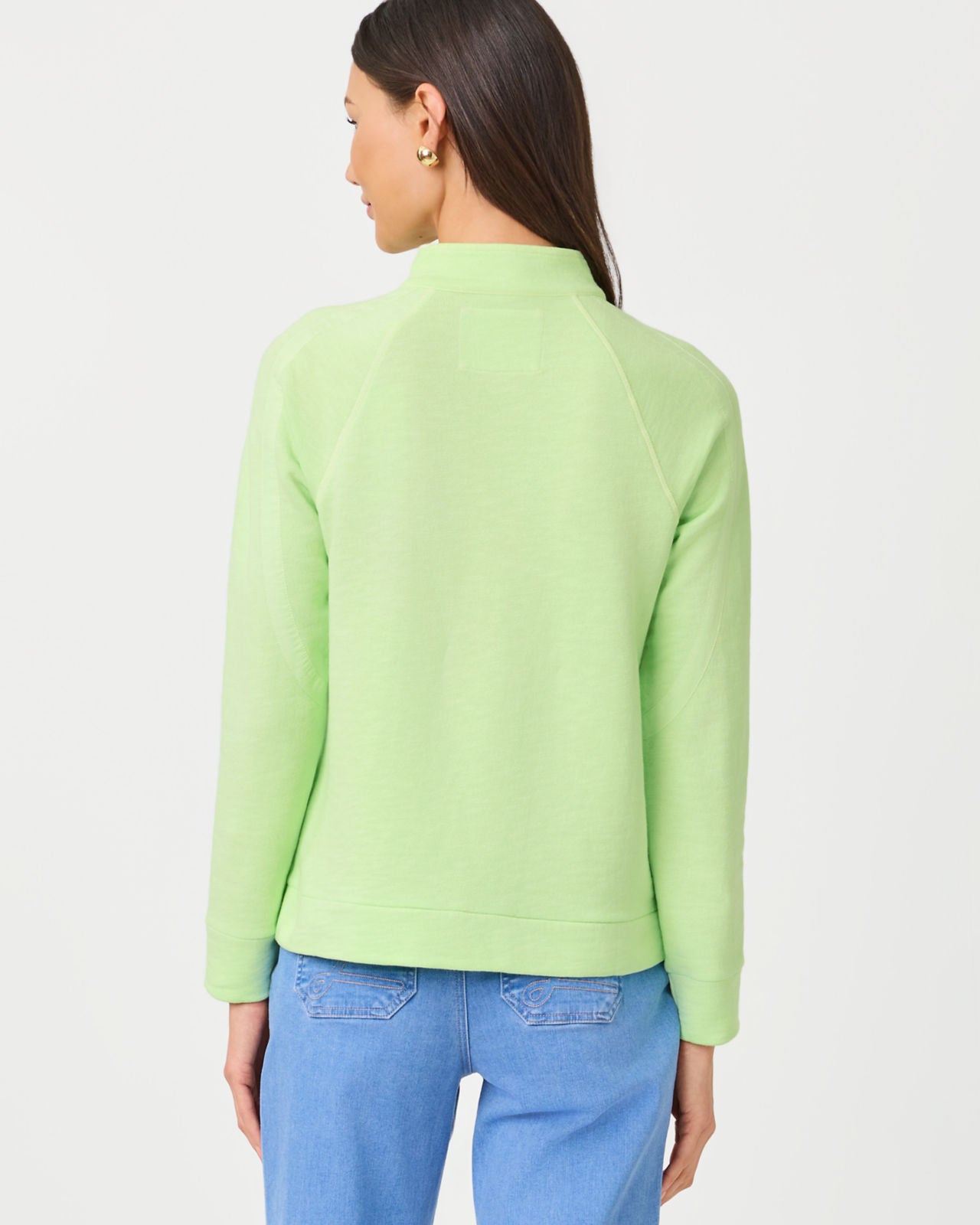 Ashlee Pullover in Pistachio Macaron