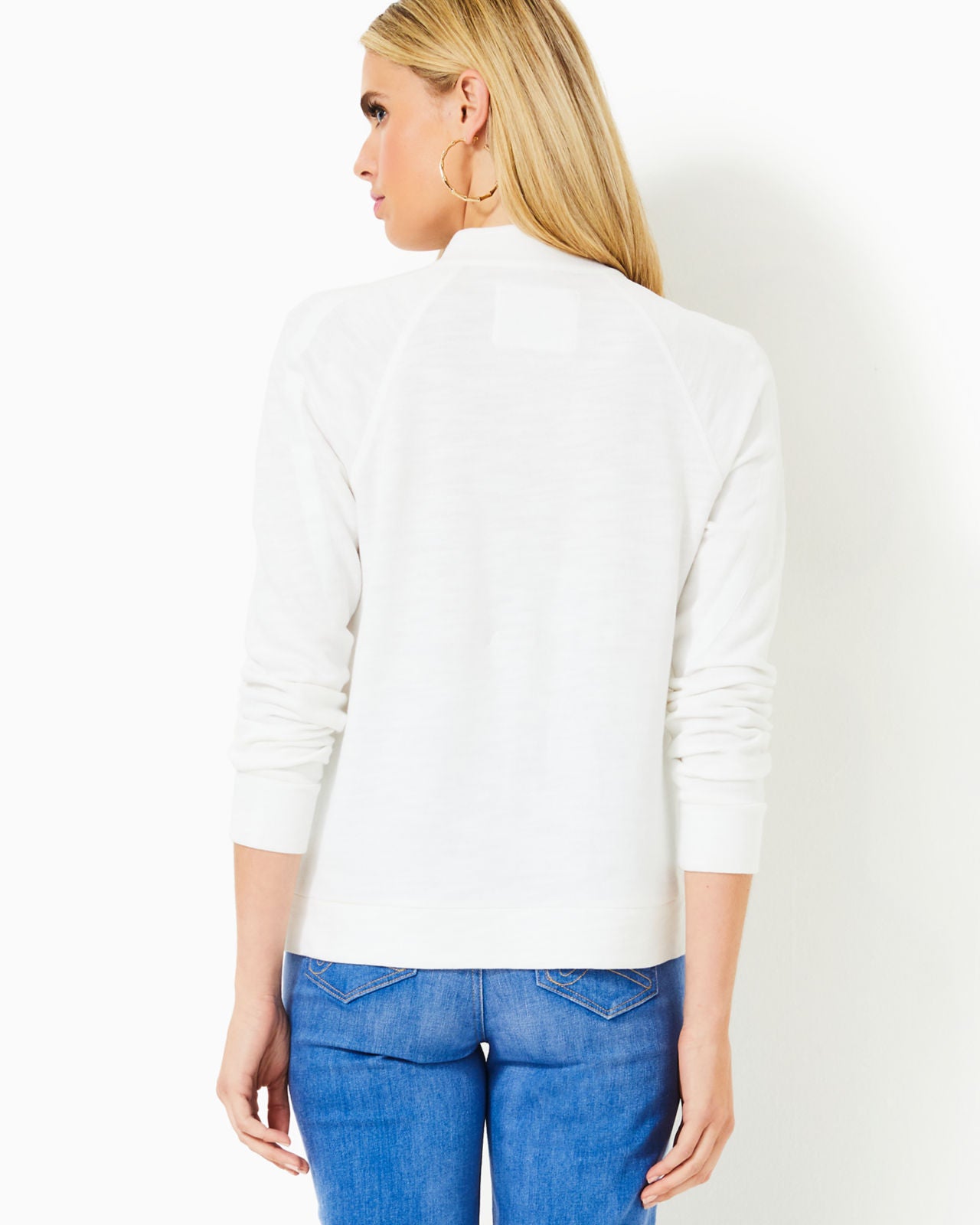 Ashlee Pullover in Resort White