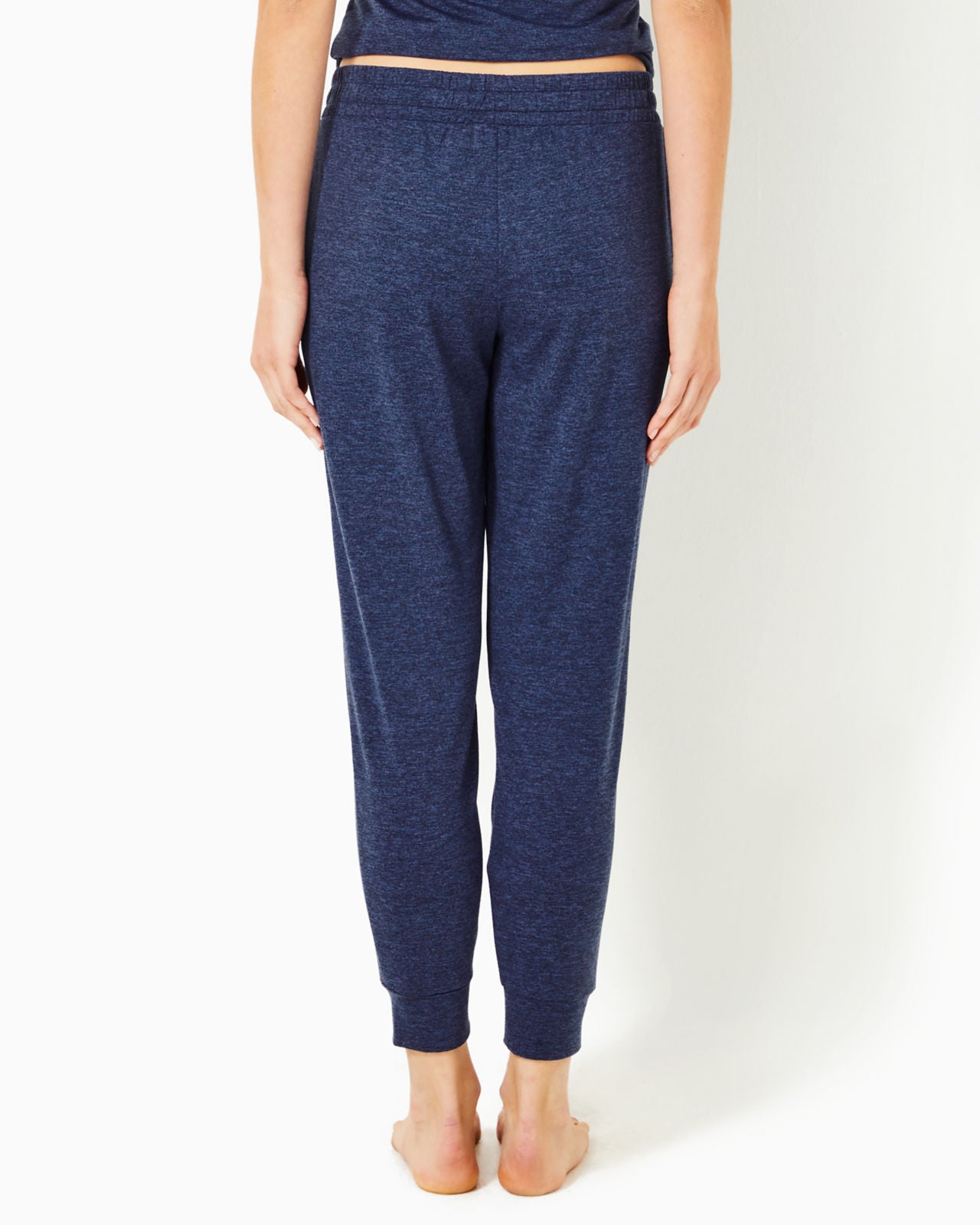 Lillabeth UPF 50+ Pant In Heathered Med Blue X Noir