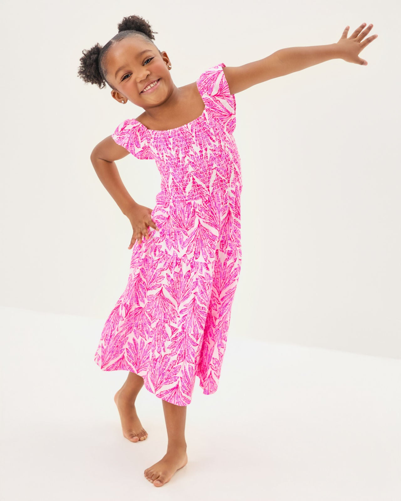 Mini Jilly Midi Dress In Pink Bliss Shady Babe