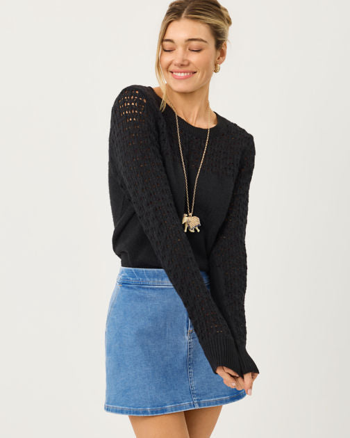 Daisa Sweater In Black