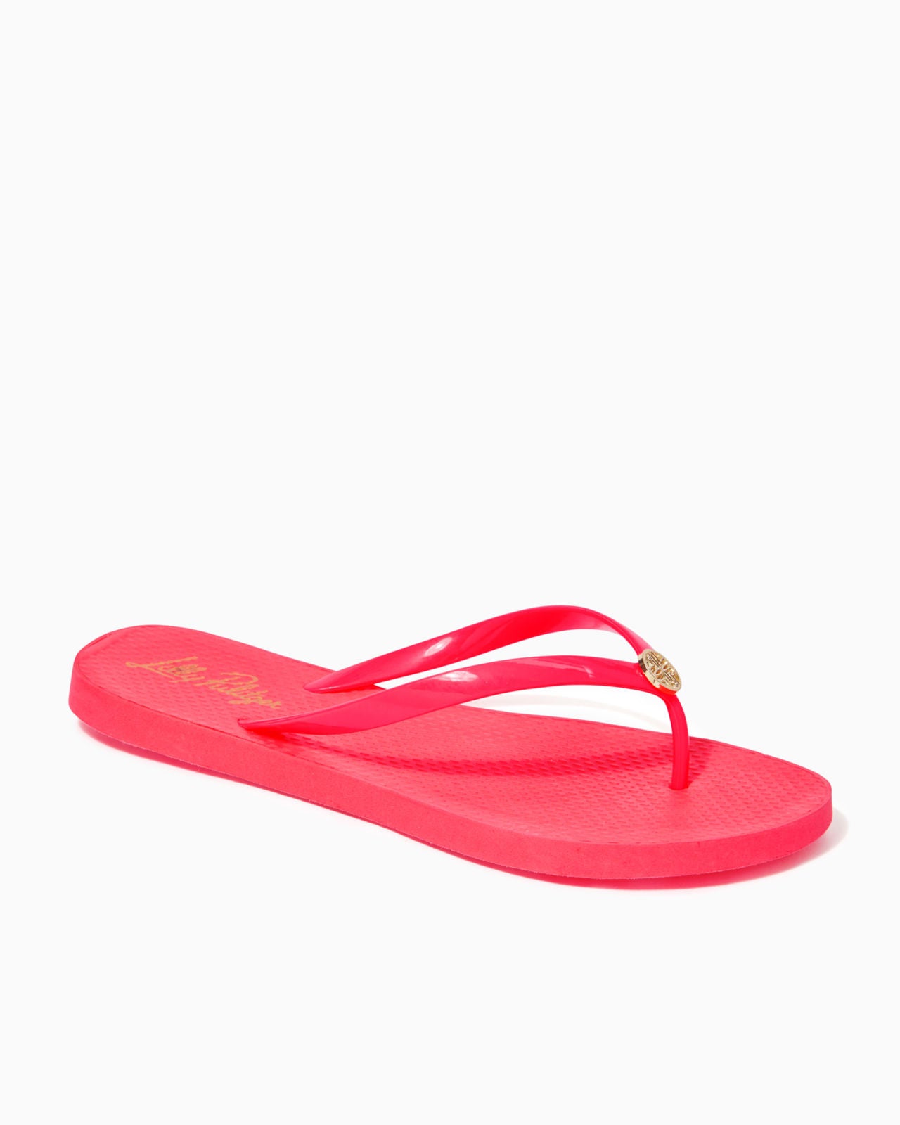 Pool Flip Flop in Mizner Red