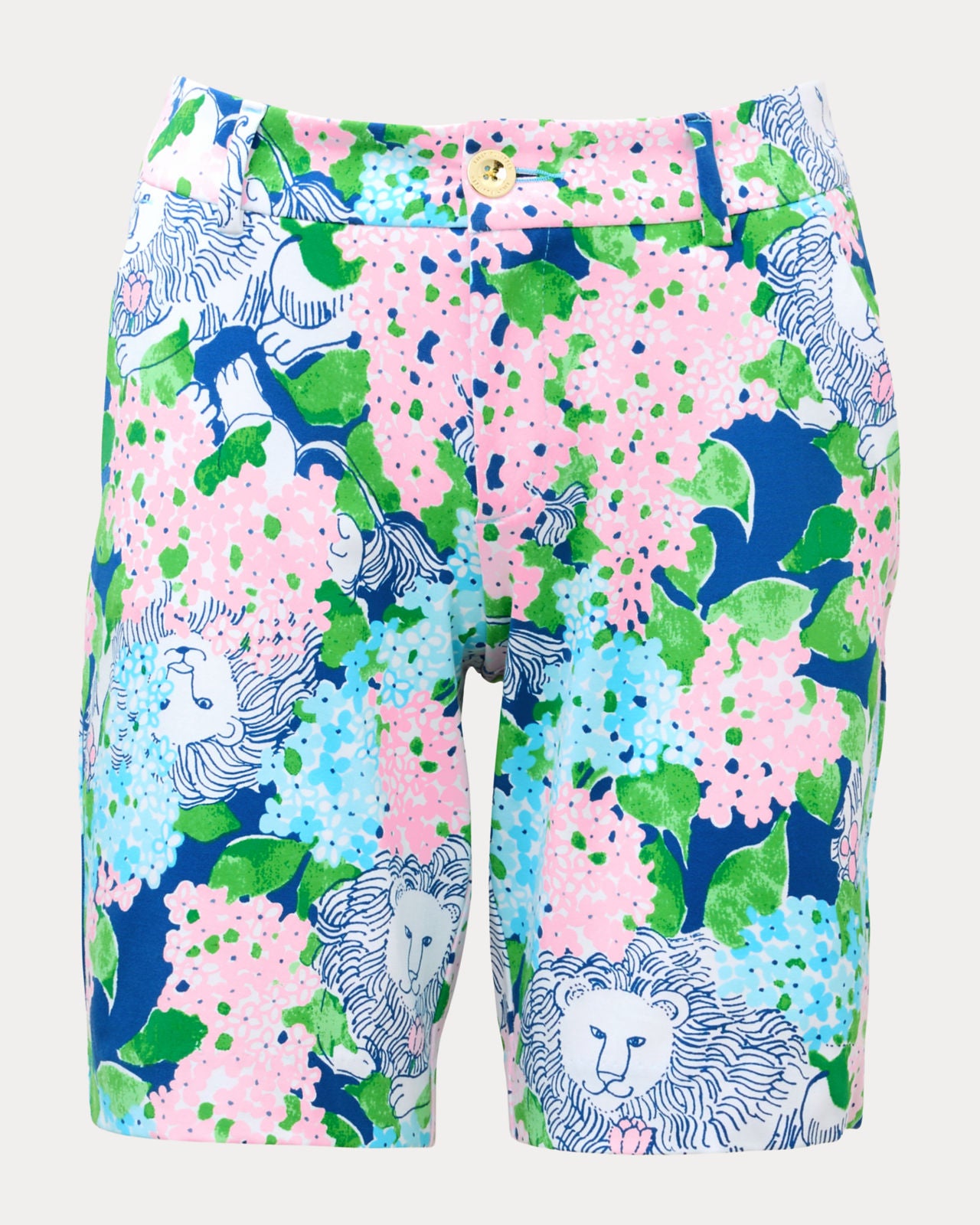 Natia Mid Rise Knit Short In Starlight Navy Lydia The Lion