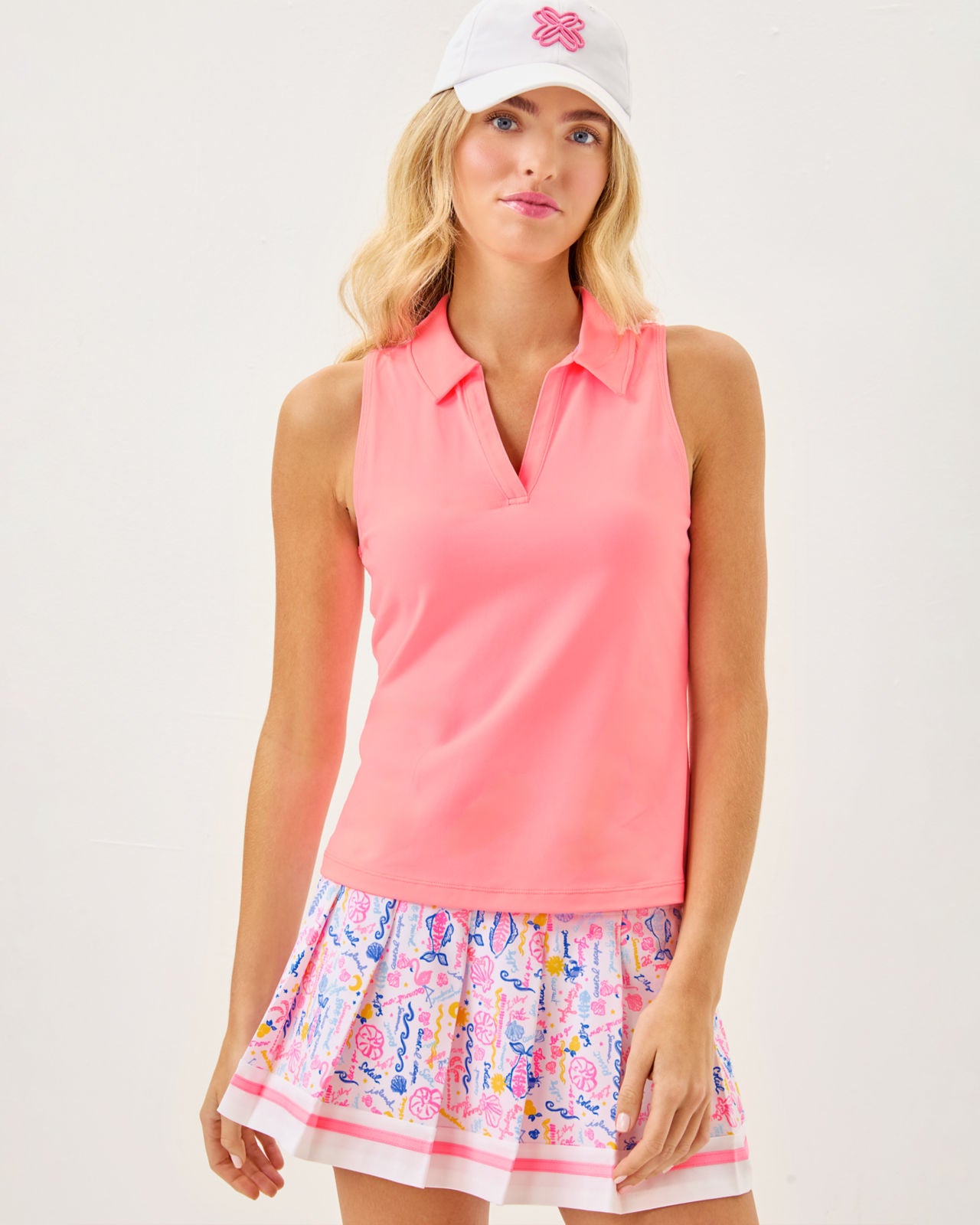 Alister Polo UPF 50+ In Sorbet Pink