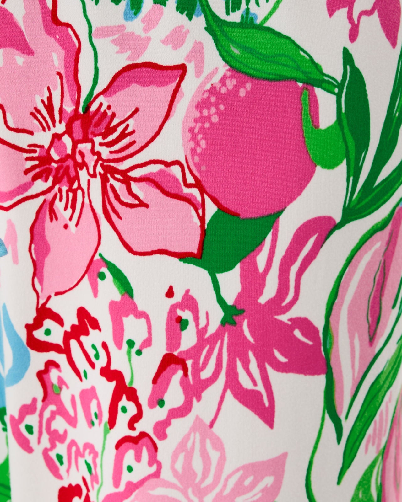 PJ Knit Pant In Multi Glowing Gardens