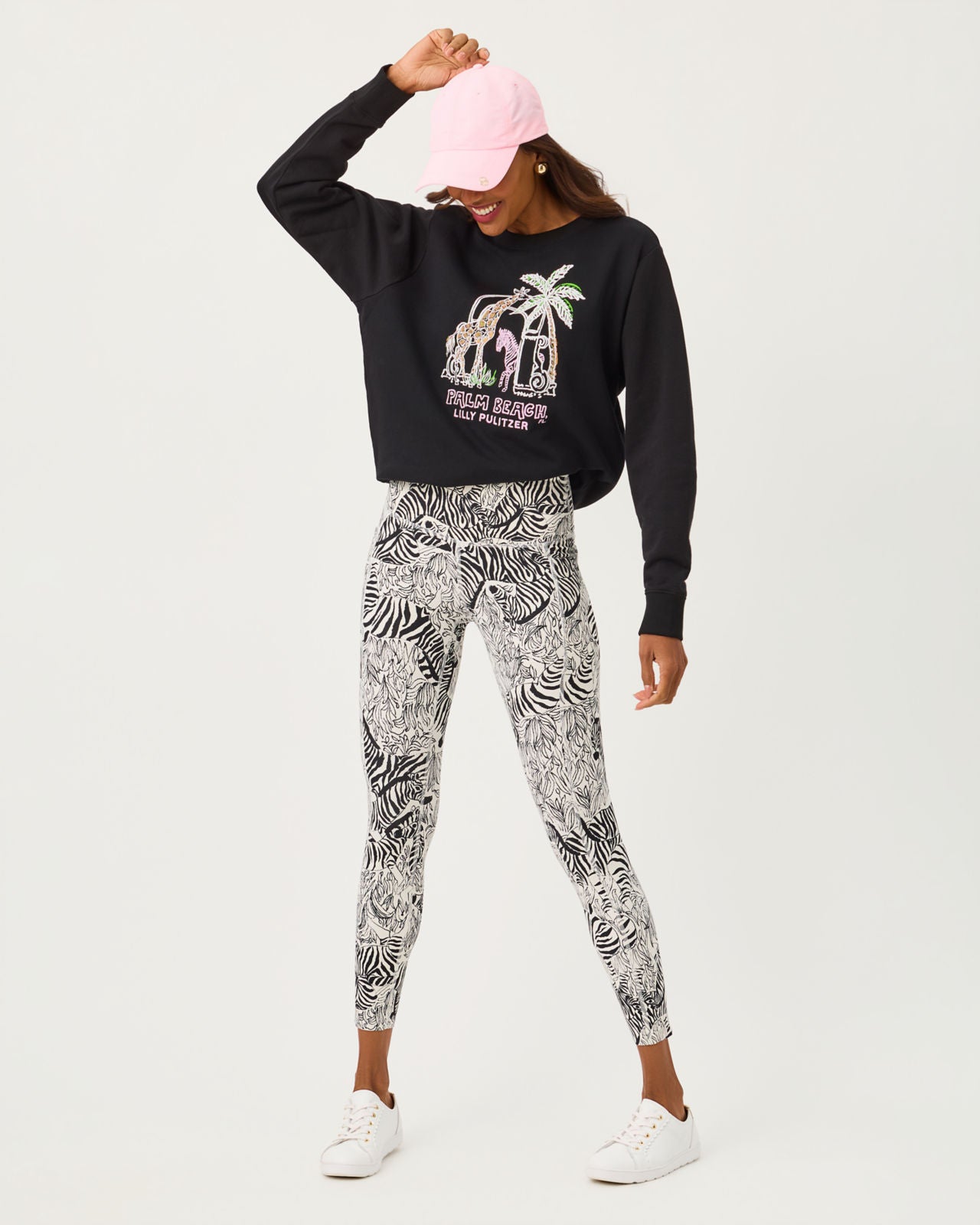 Ballad Long Sleeve Sweatshirt In Lillys Zoo