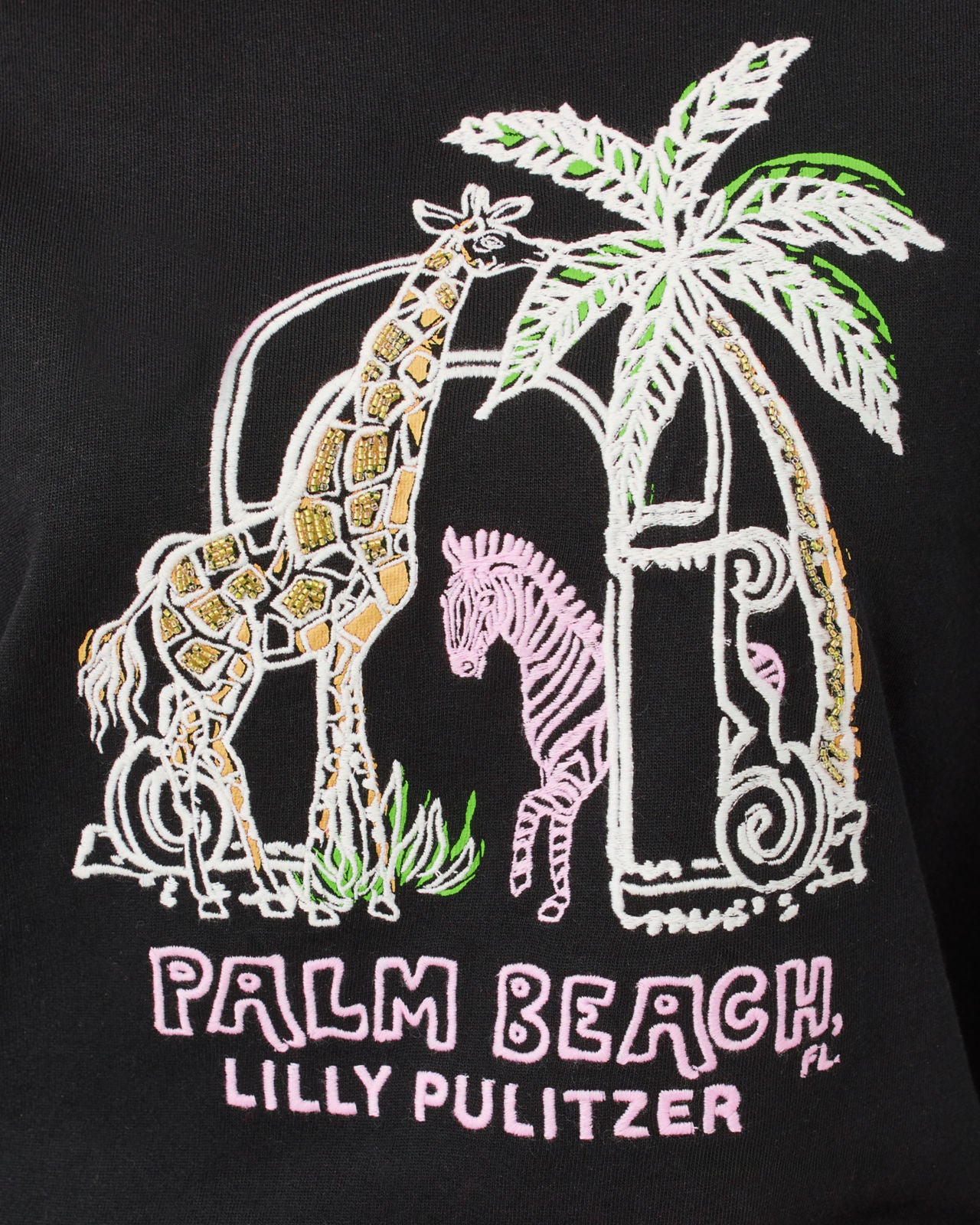 Ballad Long Sleeve Sweatshirt In Lillys Zoo