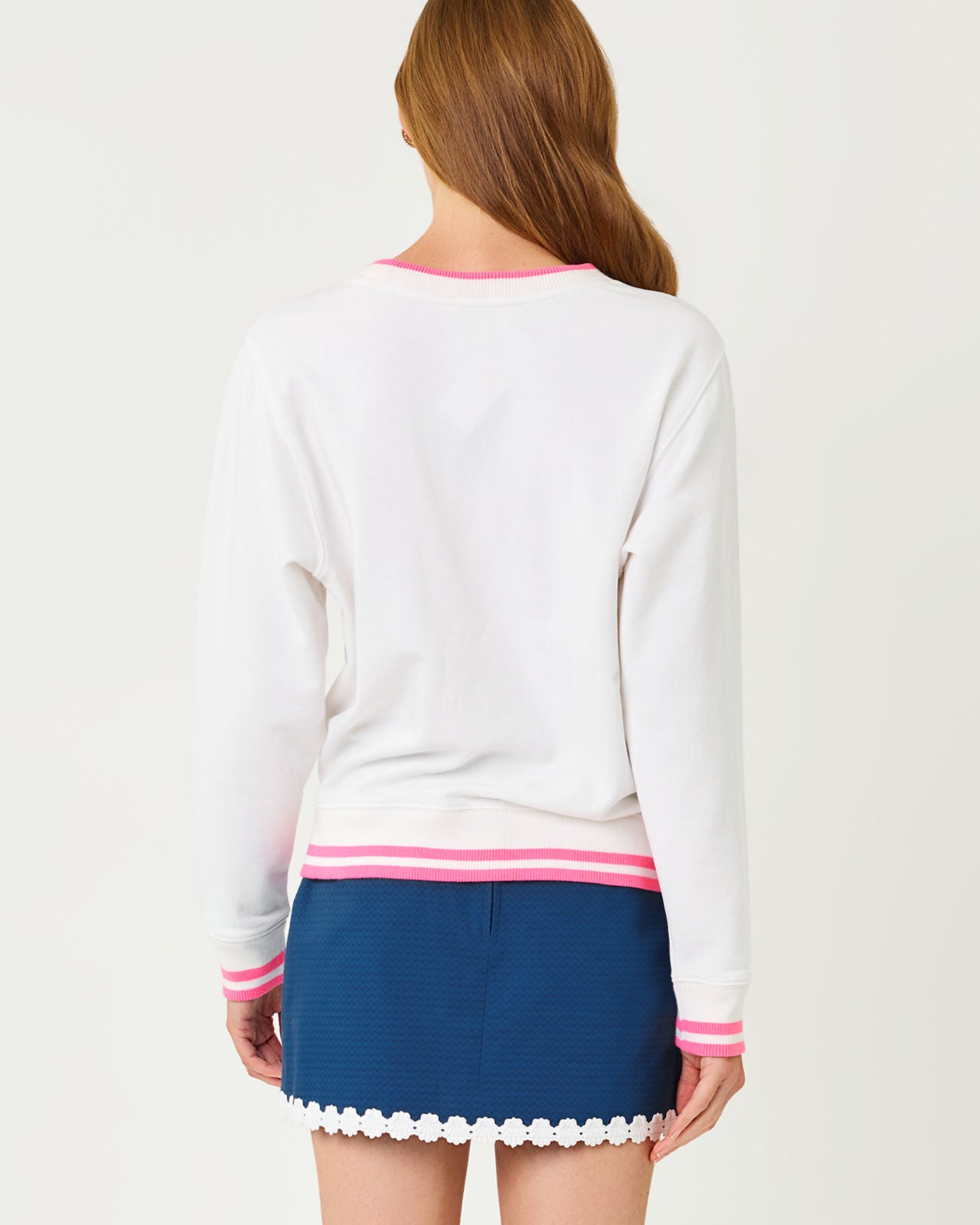 Ballad Long Sleeve Sweatshirt In Society Crab Embroidery