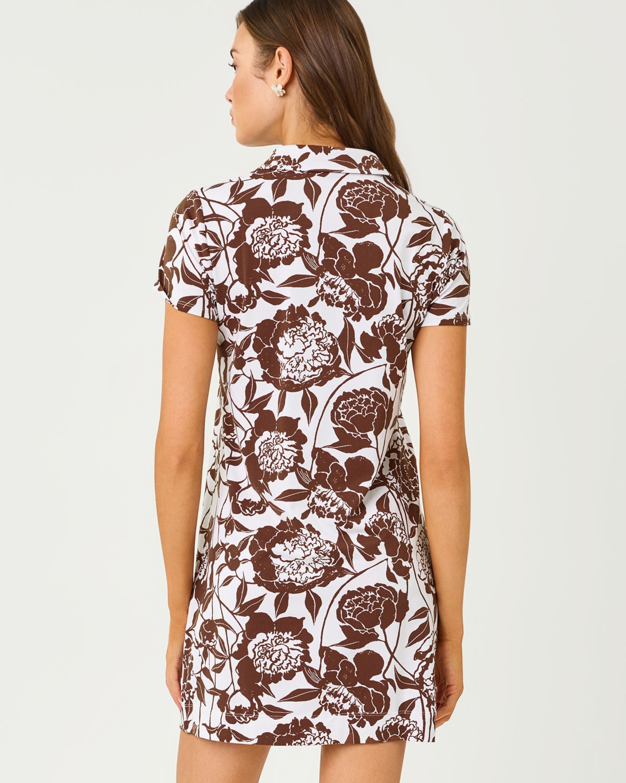 Dune UPF 50+ Short Sleeve Dress In Marni
