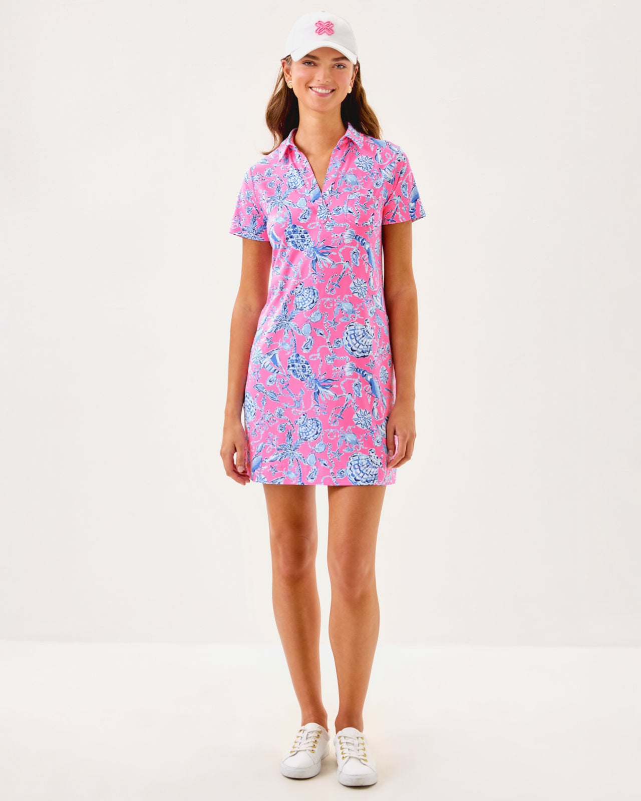Dune UPF 50+ Short Sleeve In Rousseau Pink Barefoot Beachcombers