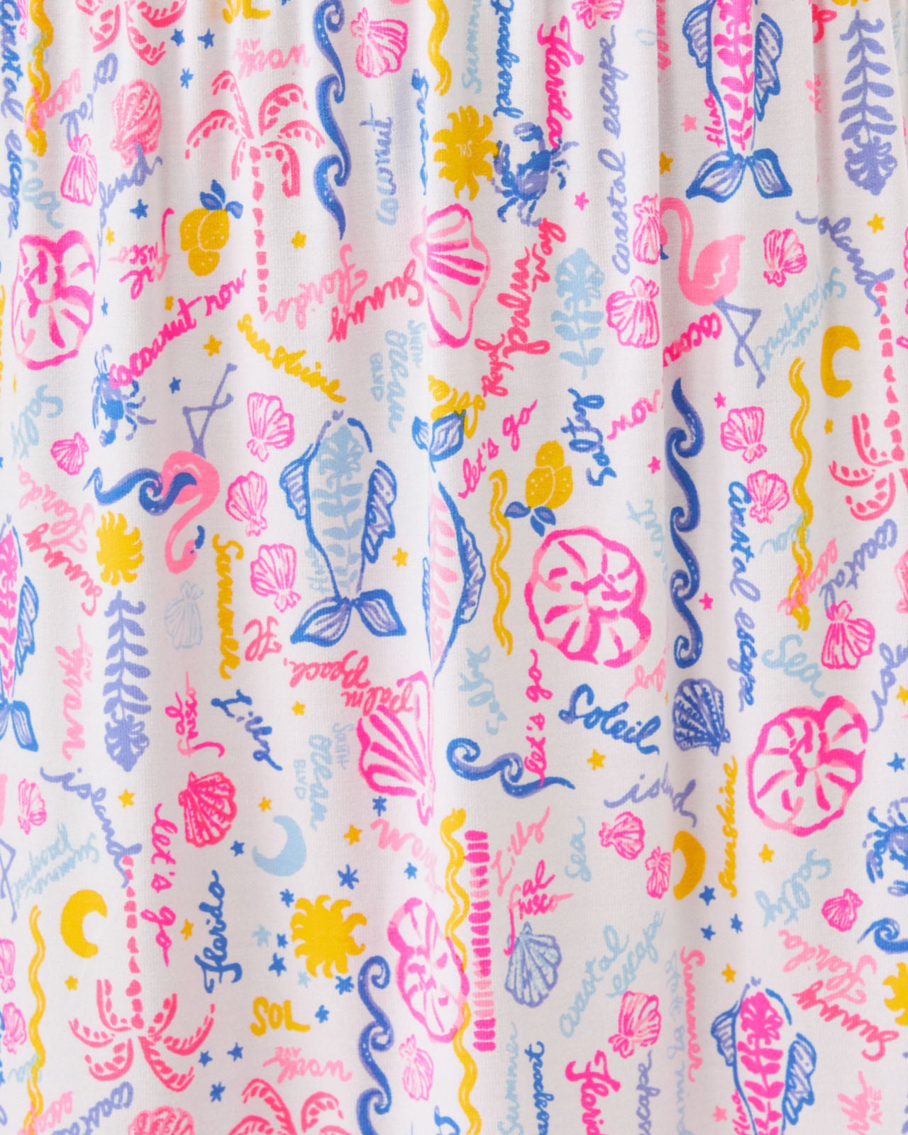 Jilly Smocked Dress In Multi Summer Serenade